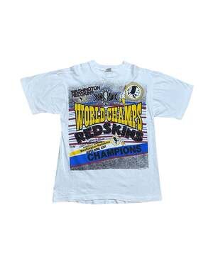 Vintage 1992 Washington Redskins Super Bowl XXVI World Champs